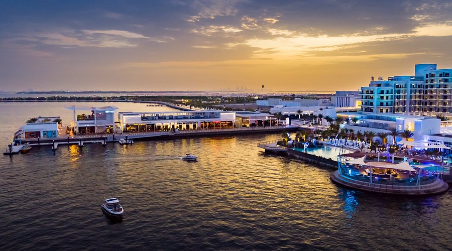 Yas Bay waterfront pier